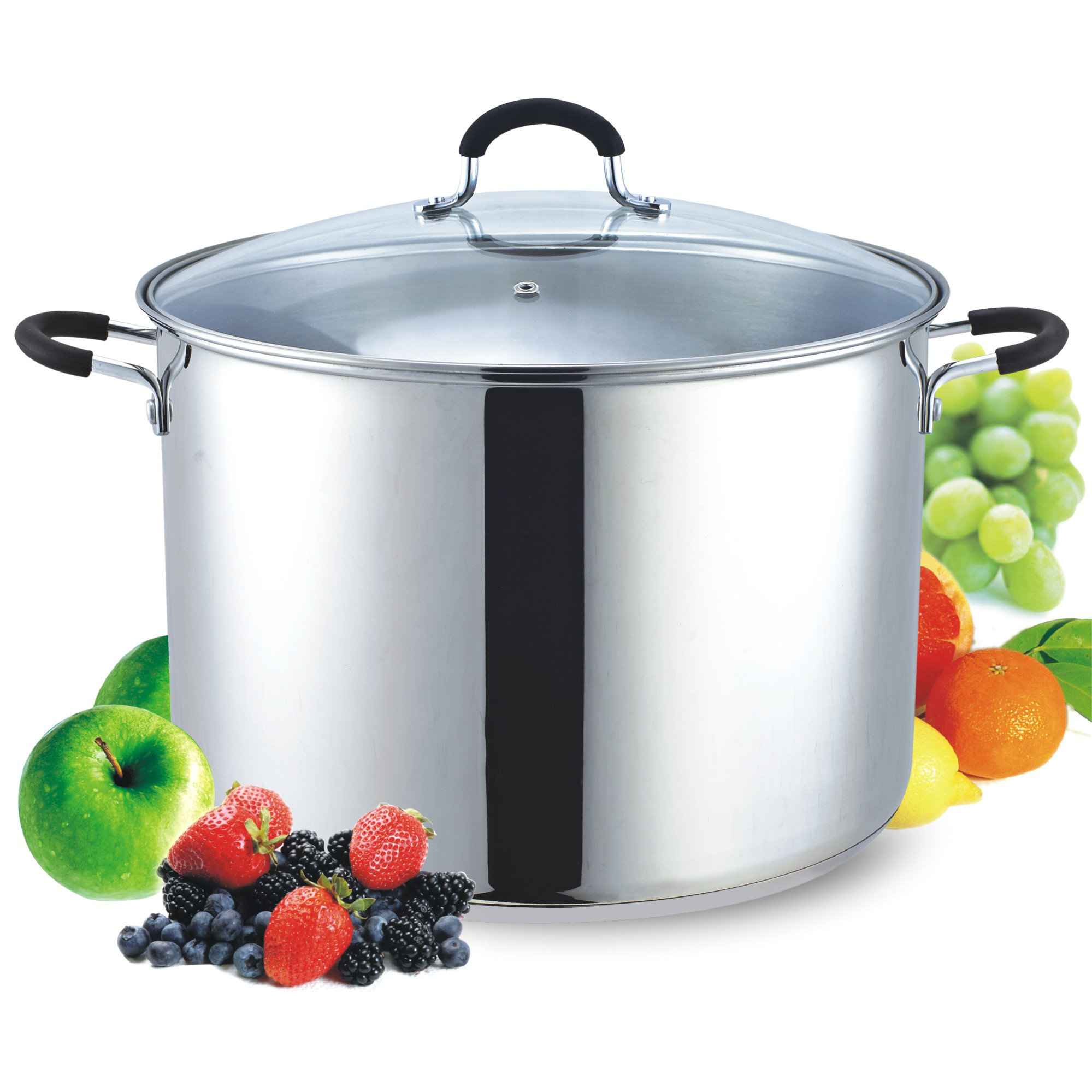 Cook N Home Cook N Home 20qt. Stock Pot with Lid & Reviews Wayfair